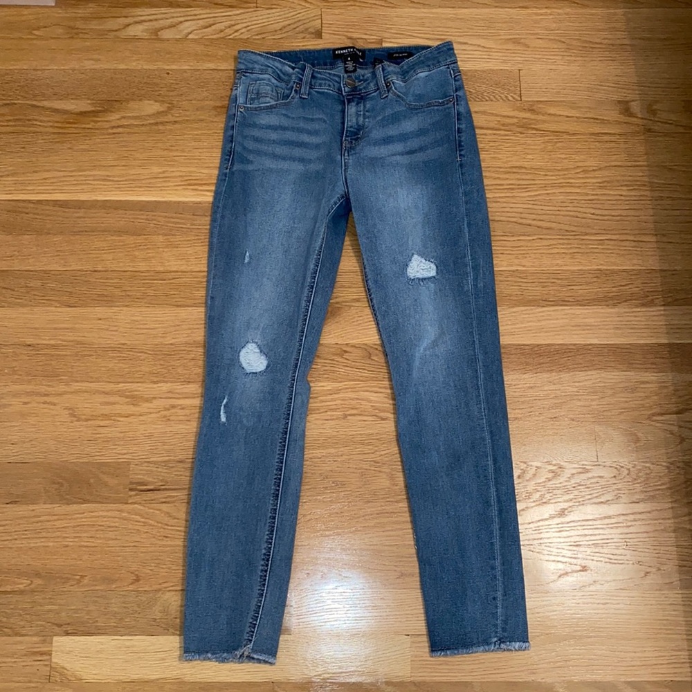 Kenneth Cole Skinny Blue Jeans